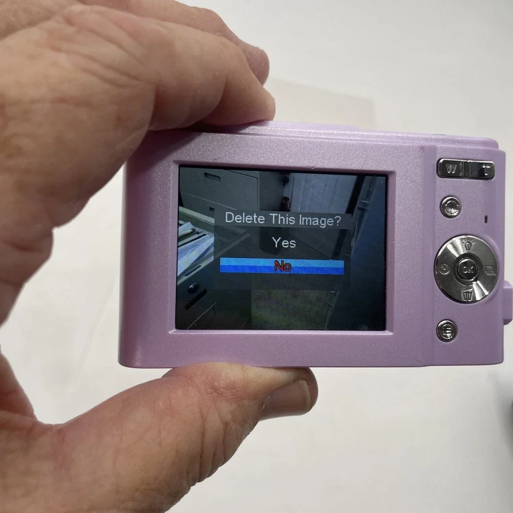 DC301 Digital Camera 48MP  16x Powerful Zoom Pink+Battery+Memory Card Included